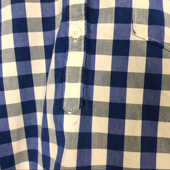 Oversized Lucky Brand Plaid Cotton long sleeve shirt or dress - Picture 5 of 10